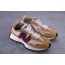 Brown Dark Red New Balance 327 Shoes Womens KG1434-704