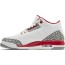 Red Jordan 3 Retro GS Shoes Kids OC4491-821