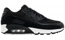 Black Nike Air Max 90 Essential Shoes Womens AQ0264-595