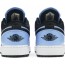 Blue Black Jordan 1 Low GS Shoes Womens BC8247-553