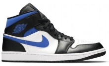 Blue Jordan 1 Mid Shoes Mens BQ3982-187