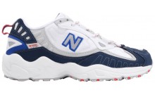 White Navy New Balance 703 Shoes Womens BR3652-673