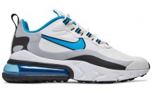 Light Blue Nike Air Max 270 React Shoes Mens BR4654-219