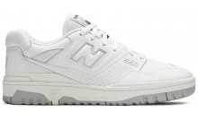 White Grey New Balance 550 Shoes Womens BV9540-922