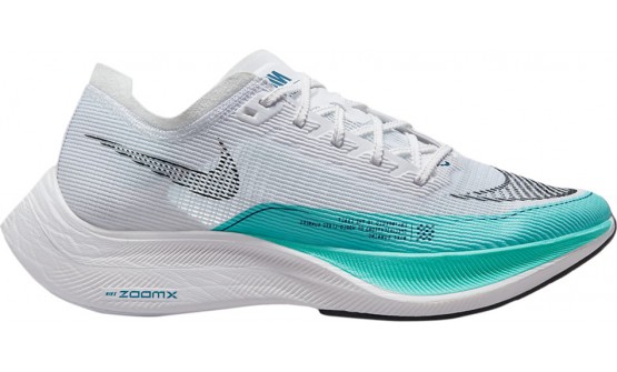 White Green Nike Wmns ZoomX Vaporfly Next% 2 Shoes Mens BZ0842-214