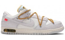 White Dunk Off-White x Dunk Low Shoes Womens CT1609-686
