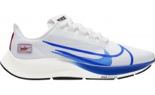 White Royal Nike Air Zoom Pegasus 37 Premium Shoes Womens CW1654-294