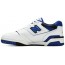 White Blue New Balance 550 Shoes Mens CX0261-599