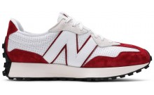 Red New Balance 327 Shoes Womens CY3060-532