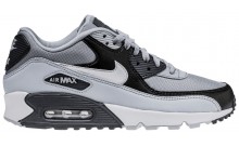 Grey Black Nike Air Max 90 Essential Shoes Mens CY4344-337