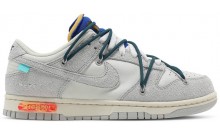 White Dunk Off-White x Dunk Low Shoes Mens DF7839-762