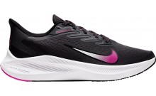 Dark Grey Pink Nike Wmns Air Zoom Winflo 7 Shoes Womens DT1812-079