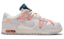 White Dunk Off-White x Dunk Low Shoes Mens EB9351-135
