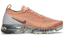 Rose Gold Nike Air VaporMax Flyknit 2 Shoes Womens EE3566-616