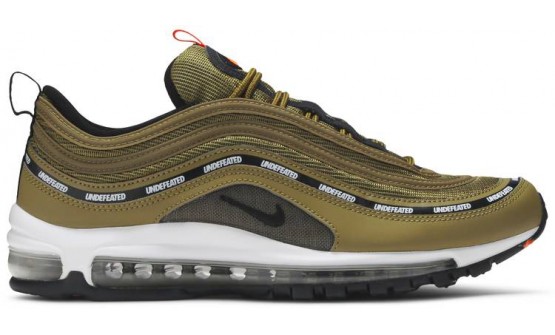 Green Nike Undefeated x Air Max 97 Shoes Womens EO5113-790