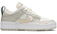 White / Brown Dunk Low Disrupt Shoes Womens FD3621-192