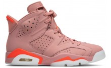 Pink Jordan Aleali May x Wmns Air Jordan 6 Retro Shoes Mens FE9462-330