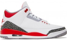 Red Jordan 3 Retro Shoes Mens FS4493-654