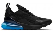 Black Blue Nike Air Max 270 Shoes Womens GC8394-426