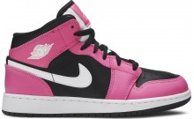 Pink Jordan 1 Mid GS Shoes Womens GR1173-889