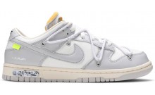White Dunk Off-White x Dunk Low Shoes Mens GX1235-866