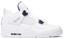 Purple Metal Jordan 4 Retro Shoes Mens GY0483-639