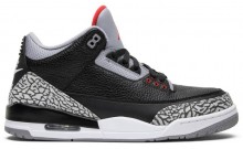 Black Jordan 3 Retro OG Shoes Mens GY3253-776