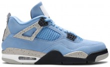 Blue Jordan 4 Retro Shoes Mens HV0251-788