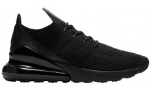 Black Nike Air Max 270 Flyknit Shoes Mens IH5975-326