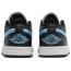 Black Blue Jordan Wmns Air Jordan 1 Low Shoes Mens IL3537-349
