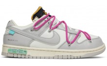 White Dunk Off-White x Dunk Low Shoes Womens IM8197-275