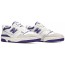 White Purple New Balance 550 Shoes Mens IS9413-399