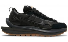 Black Nike Sacai x VaporWaffle Shoes Womens KC2144-850