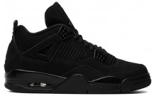 Black Jordan 4 Retro Shoes Womens LZ9803-099