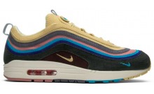 Red Nike Sean Wotherspoon x Air Max 1/97 Shoes Mens MN5267-564