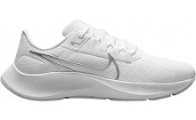 White Metal Silver Nike Wmns Air Zoom Pegasus 38 Shoes Womens MU0785-083
