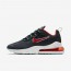 Black Nike Air Max 270 React Shoes Mens NI8557-284