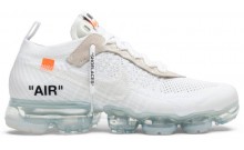 White Nike Off-White x Air VaporMax Shoes Womens NU9467-854