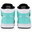 White Jordan 1 Mid Shoes Womens OH3781-776