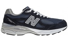 Navy White New Balance 990v3 Shoes Mens OT5242-825