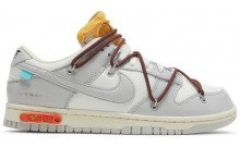 White Dunk Off-White x Dunk Low Shoes Womens PL9770-125