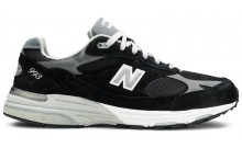 Black White New Balance 993 Made In USA Shoes Mens QG3711-971