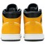 Gold Jordan 1 Mid Shoes Womens QG8385-435