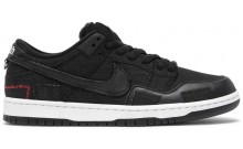 Black Dunk Wasted Youth x Dunk Low SB Shoes Mens QO4106-909