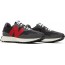 Black Red New Balance 327 Shoes Womens QZ5747-809