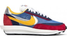 Blue Nike Sacai x LDWaffle Shoes Mens RN0365-422