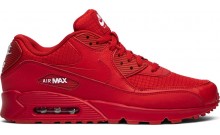 Red Nike Air Max 90 Essential Shoes Womens RX9243-459