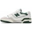 White Green New Balance 550 Shoes Mens SQ2648-464