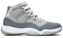 Grey Jordan 11 Retro Shoes Mens TK6807-431