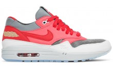 Red Nike CLOT x Air Max 1 Shoes Womens TM5118-944